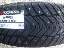 Yokohama Ice Guard IG65. Зимние, шипованные, 2018 год, без износа, 4 шт