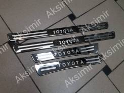 Накладка на порог. Toyota Land Cruiser, FZJ100, HDJ100, HDJ100L, J100, UZJ100, UZJ100L, UZJ100W