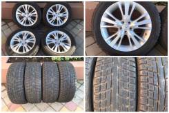 235/55R19 Yokohama G073 - 90% - с литьем Lexus RX. 7.5x19" 5x114.30 ET35 ЦО 60,1 мм.