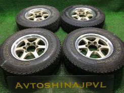 215/80R15 Yokohama Geolandar 2007г R15*6.5J 6*139.7 +25 ЦО110(1050). 6.5x15" 6x139.70 ET25 ЦО 110,1 мм.