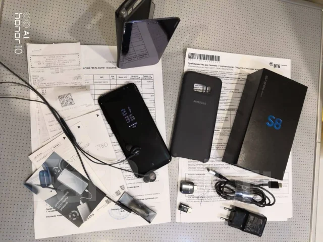 Samsung Galaxy S8. �/�, ������, 3G, 4G LTE, Dual-SIM, ���������� ����