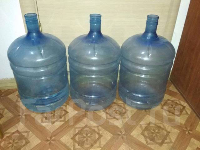Продам бутыль 19л, б/у, в наличии. Цена: 200₽ во Владивостоке