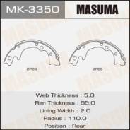 Колодки тормозные барабанные, комплект Masuma