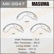 Колодки тормозные задние Masuma