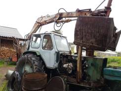ЮМЗ 6АЛ. Грейферный погрузчик