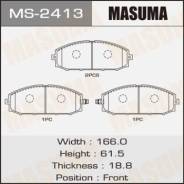 Колодки тормозные дисковые, комплект Masuma