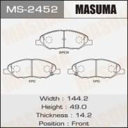 Колодки тормозные дисковые передние Masuma