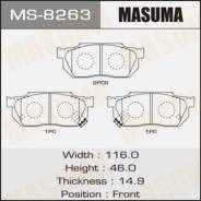 Колодки тормозные передние комплект Masuma