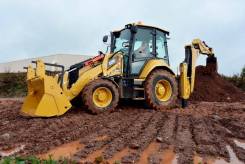 Caterpillar 428F2. Экскаватор-погрузчик , 2018