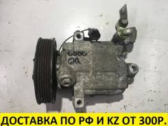 Компрессор кондиционера. Nissan Bluebird Sylphy, FG10, QG10, QNG10 Nissan Sunny, FB15, FNB15, G10 Двигатели: QG15DE, QG18DE
