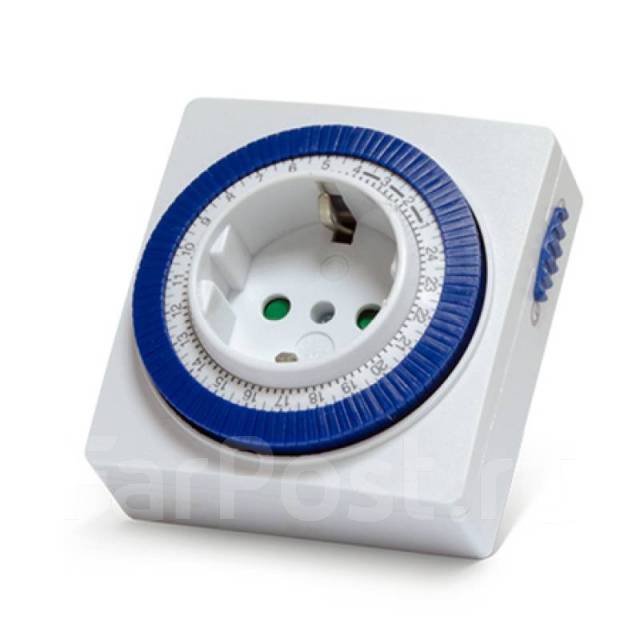 Таймер розеточный механический Smartbuy - Свет и электрика во Владивостоке