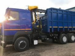 МАЗ 6312. КМУ Ломовоз МАЗ-6312С9-8525-012 (Евро-5) 30м3 Майман-110S ГЛ-6, 11 120 куб. см., 10 200 кг., 6x4