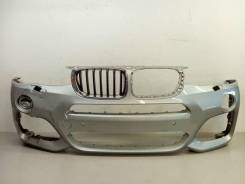 Бампер передний пакет performance + птф правая bmw x4 f26 14- б/у51. BMW X4, F26