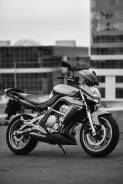 Kawasaki ER-6n. 650 куб. см., исправен, птс, с пробегом