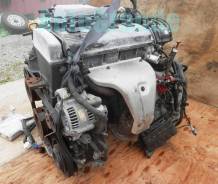 Двигатель в сборе. Toyota Corolla Spacio, AE115, AE115N Toyota Sprinter Carib, AE115, AE115G Двигатель 7AFE