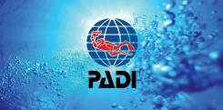 Обучение дайвингу по мировой системе PADI.
