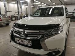 Дефлектор капота. Mitsubishi L200, KK/KL Mitsubishi Pajero Sport, KS0W Двигатели: 4N15, 6B31
