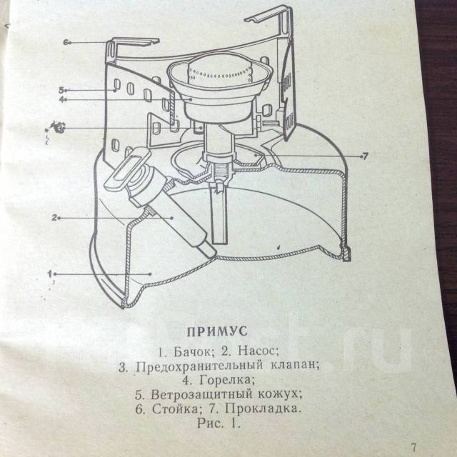 Примус шмель схема