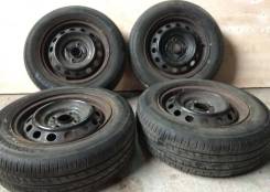 Yokohama BluEarth 185/65R14 Japan + Штамповка 14x5.5J. 5.5x14" 4x100.00 ЦО 54,0 мм.