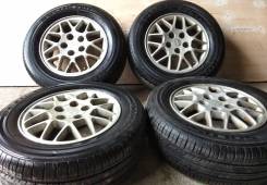 Kumho solus KH17 205/65R15 Korea + Mitsubishi 15x6J ET46 HUB66. 6.0x15" 5x114.30 ET46 ЦО 66,1 мм.