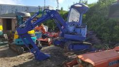 Komatsu PC28UU-2. Экскаватор 2,8т на резине, траншейная стрела, в РФ не работал