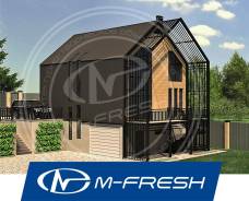 M-fresh Kaskad (В цоколе проекта дома технические помещения). 200-300 кв. м., 3 этажа, 5 комнат, бетон