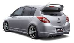 Губа. Nissan Tiida, C11, JC11, NC11 Двигатели: HR15DE, HR16DE, MR18DE. Под заказ