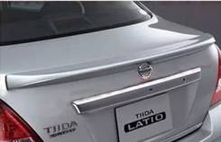 Спойлер. Nissan Tiida Latio, SC11, SJC11, SNC11 Двигатели: HR15DE, MR18DE. Под заказ