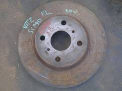 Диск тормозной. Toyota: Vios, Vitz, Prius C, iQ, Corolla Axio, Porte, Passo Sette, Probox, EQ EV, Yaris, Spade, Corolla Fielder, Succeed, Belta, Aqua...