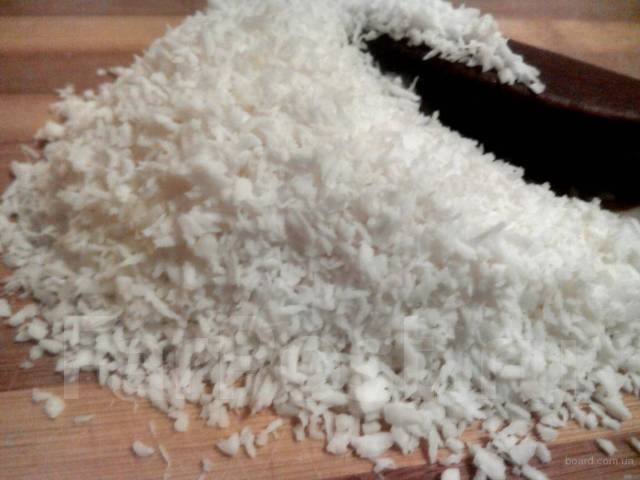 Кокосовая Стружка, натуральная, 65% жирн. Очень свежая, вкусная, в ...