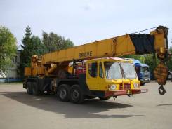 Grove. Автокран TM 45 т, 11 100 куб. см., 44 997 кг., 30,00 м.