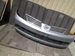 Бампер. Nissan Tiida Latio, SC11, SJC11, SNC11, SZC11 Nissan Tiida, C11, C11X, JC11, NC11, SC11 Двигатели: HR15DE, HR16DE, MR18DE