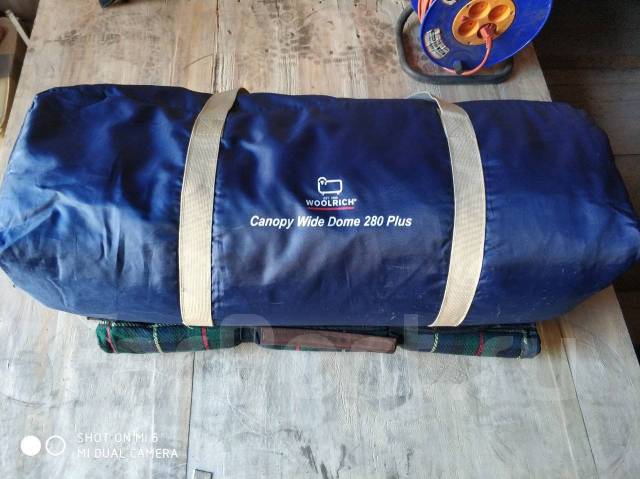 Палатка woolrich canopy wide dome 280 plus, б/у, в наличии