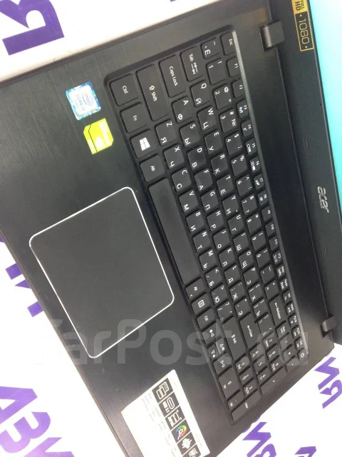 Acer Aspire E15. 15", 3����, ��� 6 ��, ���� 1 000���, WiFi: 1, Bluetooth: 1, ����������� �� 4��. ����