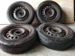 Toyo Teo Plus 175/65R14 + Штамповка 14x5J 4x100 HUB60. 5.0x14" 4x100.00 ЦО 60,0 мм.