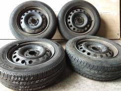 Dunlop Enasave EC202 175/65R14 + Штамповка 14x5 4x100 HUB60. 5.0x14" 4x100.00 ЦО 60,0 мм.