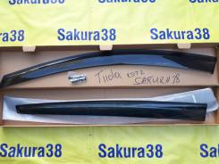 Ветровик на дверь. Nissan Tiida, C11, JC11, NC11, SC11 Двигатели: HR15DE, HR16DE, MR18DE