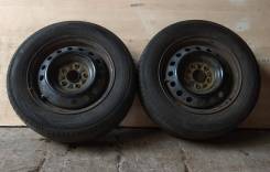 Yokohama BluEarth 195/65R15 Japan + 15x6 5x114.3 HUB60 2015. 6.0x15" 5x114.30 ЦО 60,0 мм.