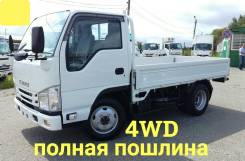 Isuzu Elf. 4WD, борт 2 тонны, 3 000 куб. см., 2 000 кг.