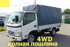 Toyota ToyoAce. 4WD, борт + легкосъемный тент, 3 000 куб. см., 1 500 кг.