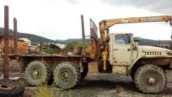 Урал. Продам а под лес с крановой установкой., 6x6