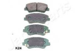 Колодки тормозные дисковые к-т 4 шт. Japanparts PA-K24AF Hyundai / Kia (Mobis): 58101-C8A00 58101-C8A50 58101-1WA05 581011WA35 58101-2VA60 581012VA50