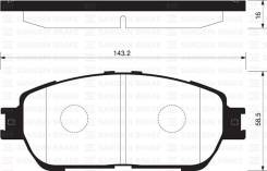 Колодки дисковые передние Toyota Camry V40 2.4 06> SANGSHIN SP1372