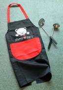 Классный фартук. RedBlack Teddy. новый. с 1р.