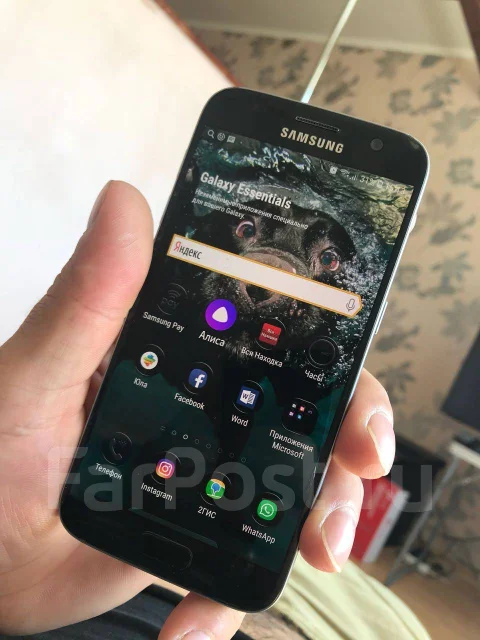 Samsung Galaxy S7. �/�, ������, 4G LTE, Dual-SIM, ���������� ����