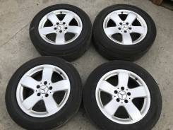 Комплект колес Mercedes 225/55R16 Yokohama Advan dB v551. 7.5x16" 5x112.00 ET42