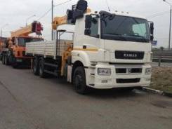 Soosan SCS746L. КМУ Камаз 65207-1002-87 + верх. упр. + борт сталь, 11 785 куб. см., 10 100 кг., 6x4