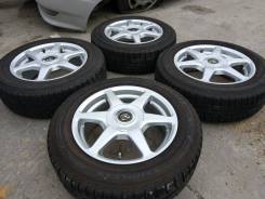 Комплект литых колес 185/65R-15 с зимней резиной Yokohama. 6.0x15" 5x100.00, 5x114.30 ET45 ЦО 63,0 мм.