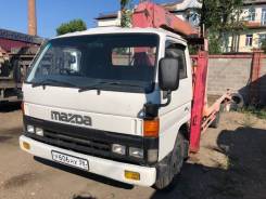 Mazda Titan. Эвакуатор + кран Мазда Титан , лебедка, 4 600 куб. см., 5 000 кг., 4x2