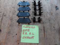 Пружина прижимная тормозной колодки. Subaru Forester, SF5, SF9, SG5 Subaru Legacy, BE5, BH5, BH9, BHC, BHE Subaru Impreza, GC8, GD9, GDA, GF8, GG9, GG...